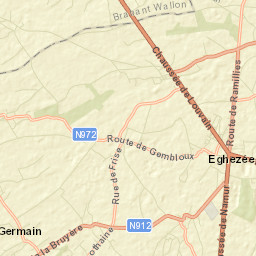 Éghezée Street Map