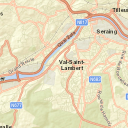 Mons-lez-Liège Street Map