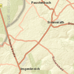 Simmerath Street Map