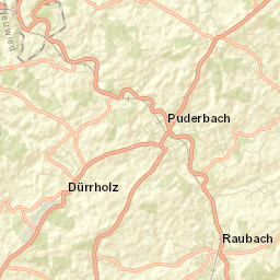 Raubach Street Map