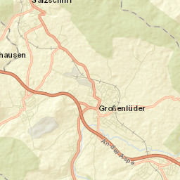 Bad Salzschlirf Street Map
