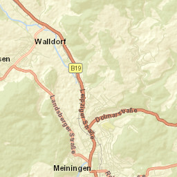 Walldorf Street Map