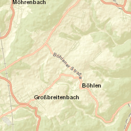 Großbreitenbach Street Map