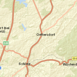 Schleiz Street Map