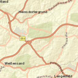 Waldkirchen Street Map