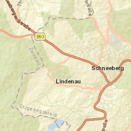 Schneeberg Street Map