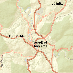 Lößnitz Street Map