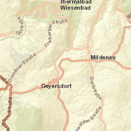 Wiesa Street Map
