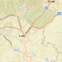 Lom u Mostu Street Map