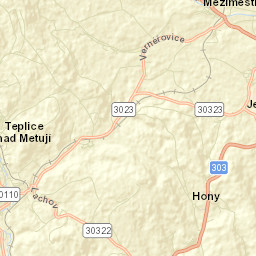 Meziměstí Street Map