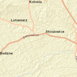 Stoszowice Street Map