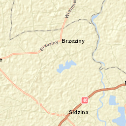 Sidzina Street Map
