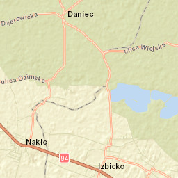Nakło Street Map