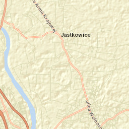 Pysznica Street Map
