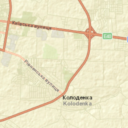 Kolodenka Street Map