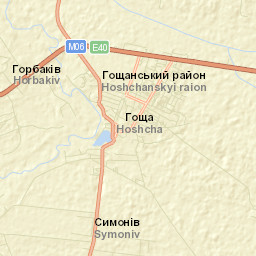 Hoshcha Street Map