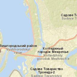 Vyshgorodskiy Rayon Street Map