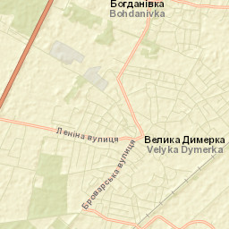 Velyka Dymerka Street Map