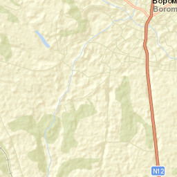 Boromlya Street Map