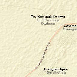 Samagaltay Street Map