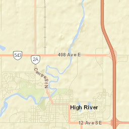 High River Street Map