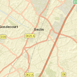 Houplin-Ancoisne Street Map