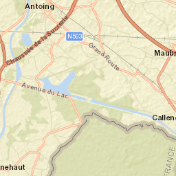 Antoing Street Map