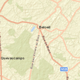 Beloeil Street Map