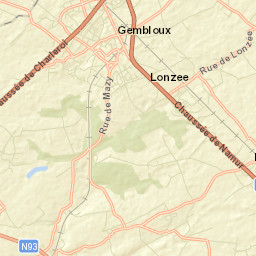 Gembloux Street Map