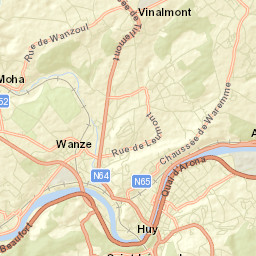 Wanze Street Map