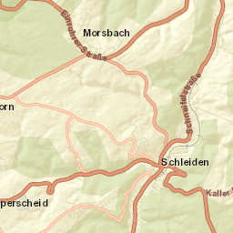Schleiden Street Map