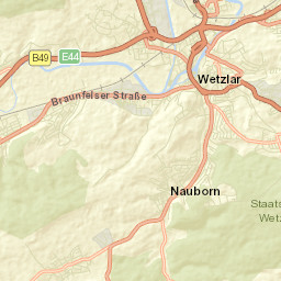 Wetzlar Street Map
