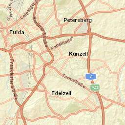 Fulda Street Map