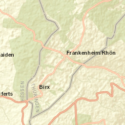 Frankenheim Street Map