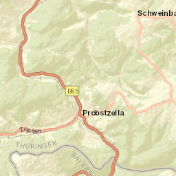Probstzella Street Map