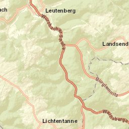 Leutenberg Street Map