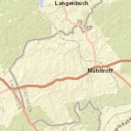 Mühltroff Street Map