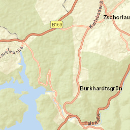 Zschorlau Street Map
