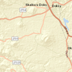 Doksy Street Map