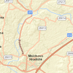 Mnichovo Hradiště Street Map