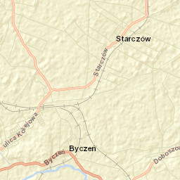 Kamieniec Ząbkowicki Street Map