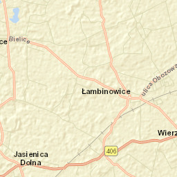 Łambinowice Street Map