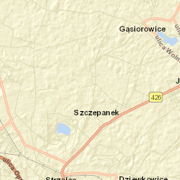 Powiat strzelecki Street Map