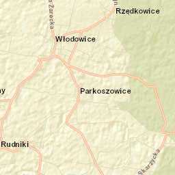 Rudniki Street Map