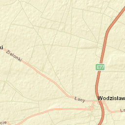 Wodzisław Street Map