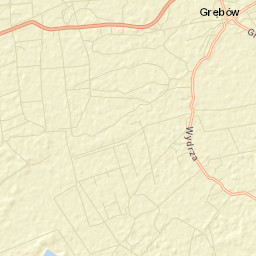 Grębów Street Map