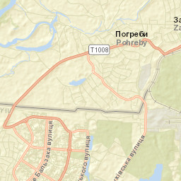 Pohreby Street Map