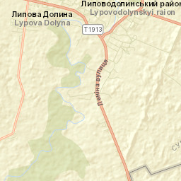 Lypova Dolyna Street Map