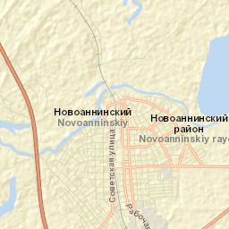 Novoanninsky Street Map