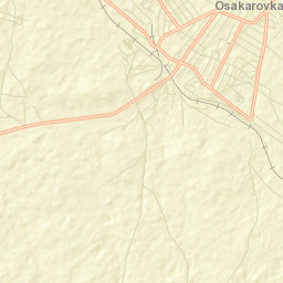 Osakarovka Street Map